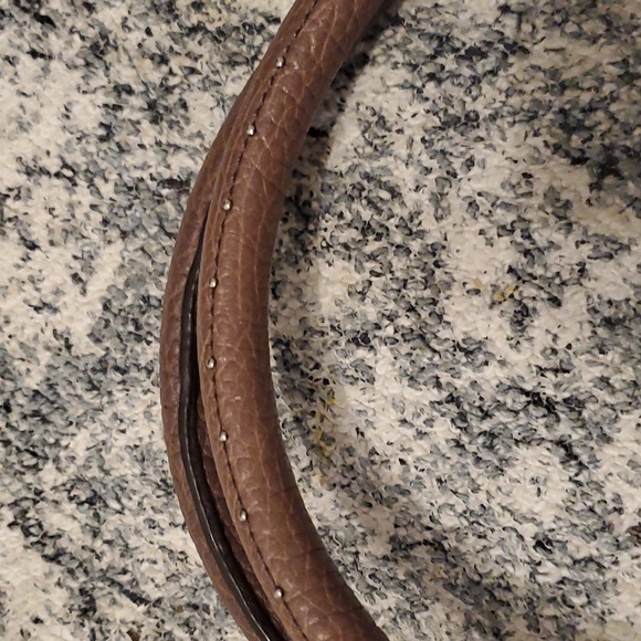 Purple toned COACH satchel - Picture 8 of 12